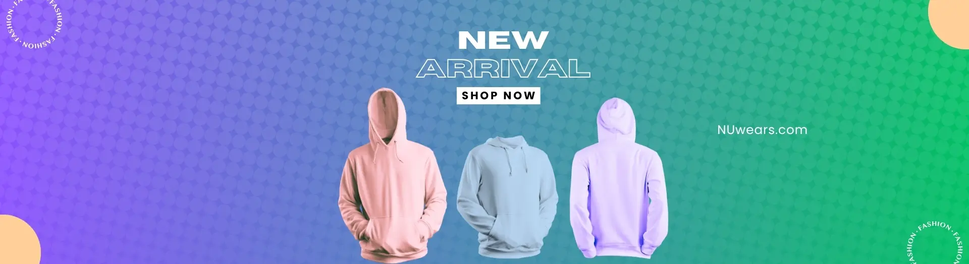 Banner for NU Wears